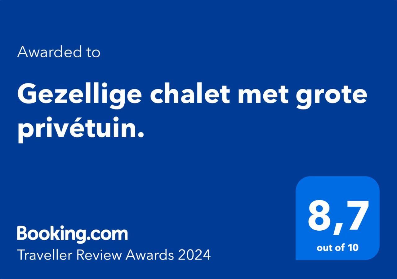 Gezellige Chalet Met Grote Privetuin. Dronrijp Kültér fotó